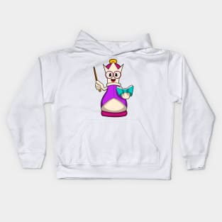 Chess piece Queen at Chess Kids Hoodie